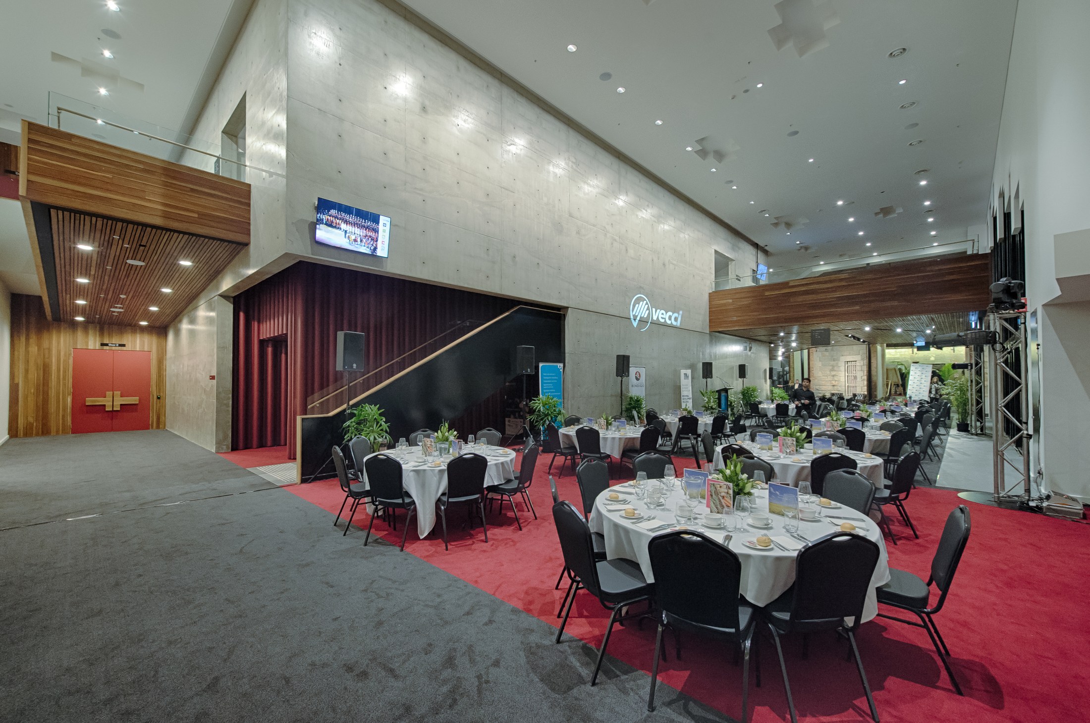 Ulumbarra Theatre function space · Bill Conroy
