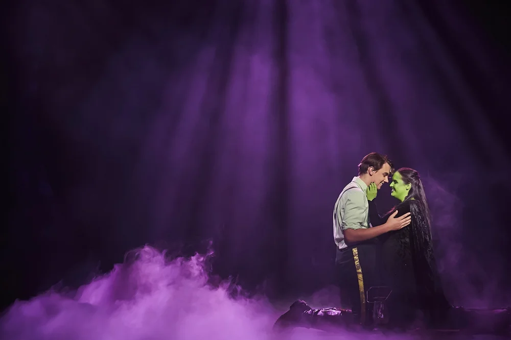 A moment from the Wicked production