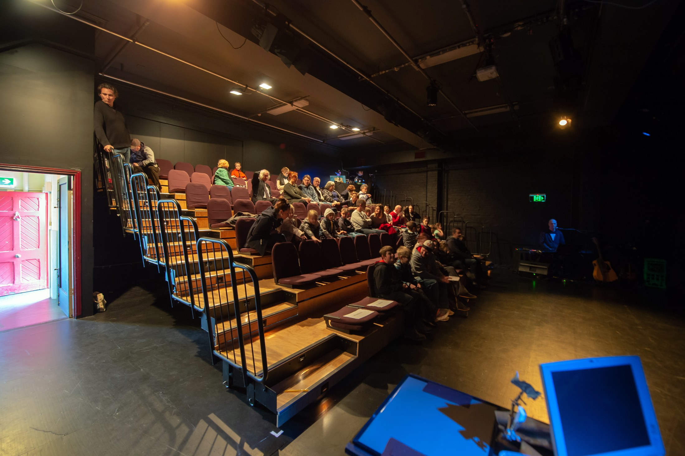 The Engine Room auditorium · Bill Conroy